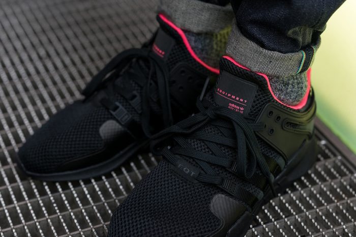 adidas EQT Support ADV Core Black Turbo Red