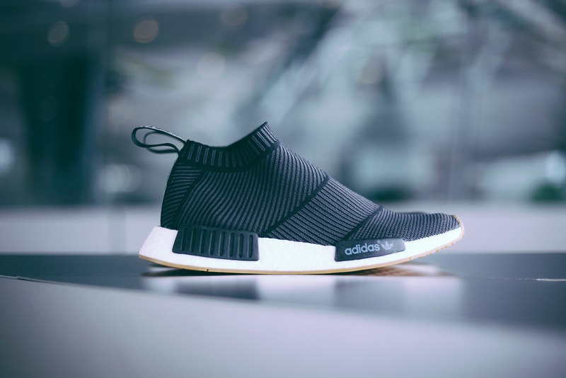 adidas Originals NMD City Sock Gum Sole Black White