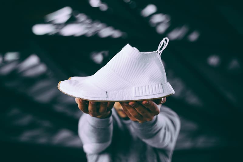 adidas Originals NMD City Sock Gum Sole Black White