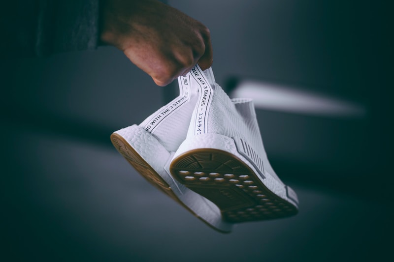 adidas Originals NMD City Sock Gum Sole Black White