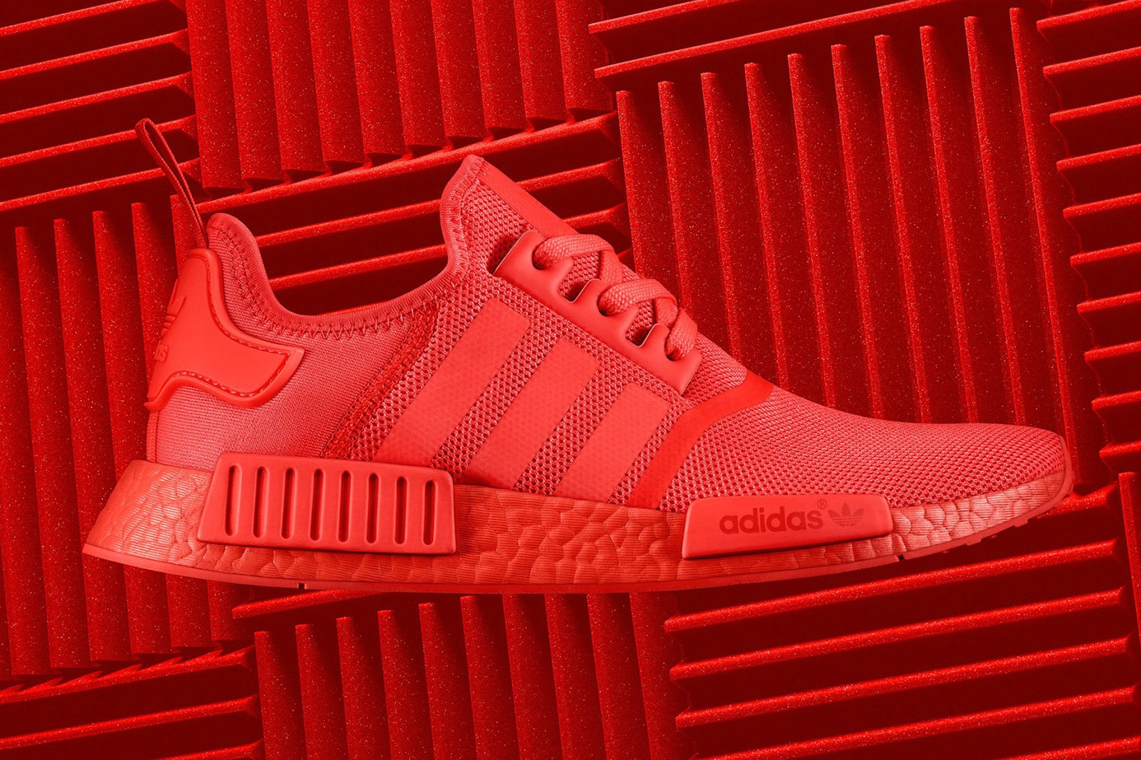 adidas NMD Color Boost Re Release Core Black Solar Red