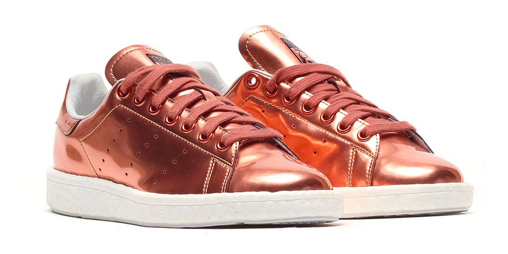 Adidas Shoes Stan Smith Cuivre Femme Adidas Originals Stan Smith BOOST Copper Hypebeast