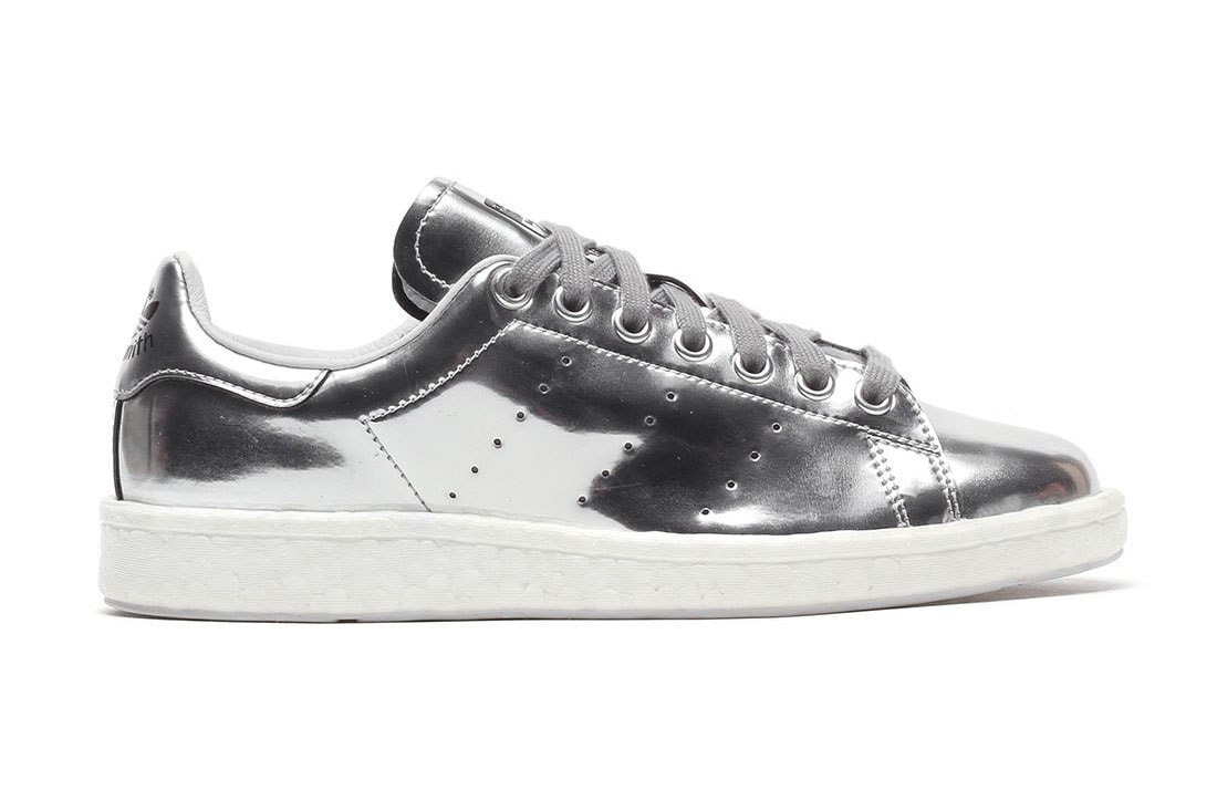 adidas Originals Stan Smith BOOST Metallic Silver Sneaker