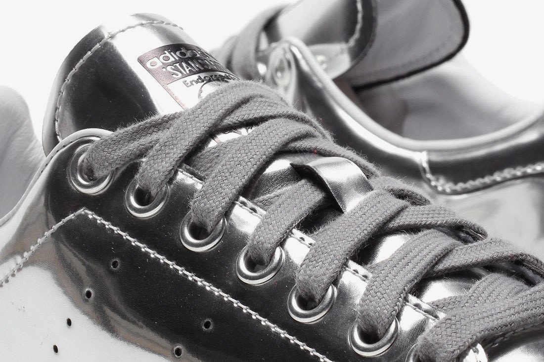 adidas Originals Stan Smith BOOST Metallic Silver Sneaker