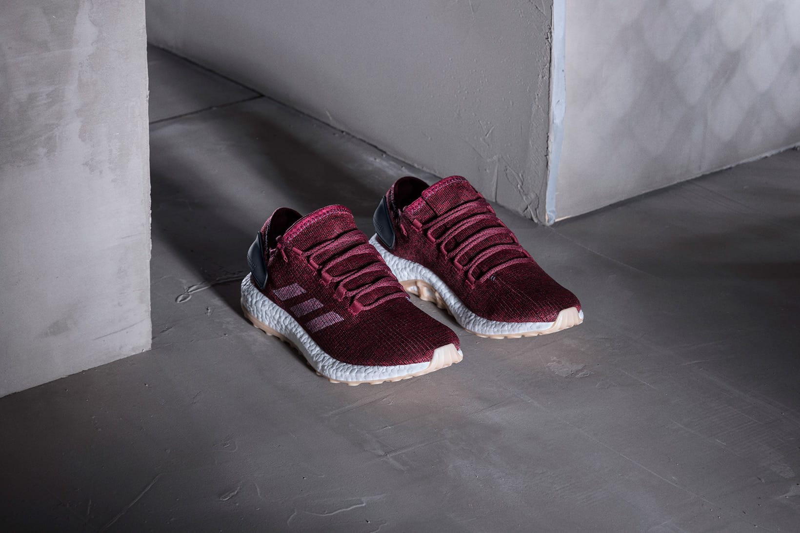 adidas Welcomes Burgundy to Pure BOOST 