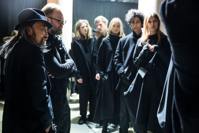 adidas Y-3 2017 Fall/Winter Collection Backstage Look