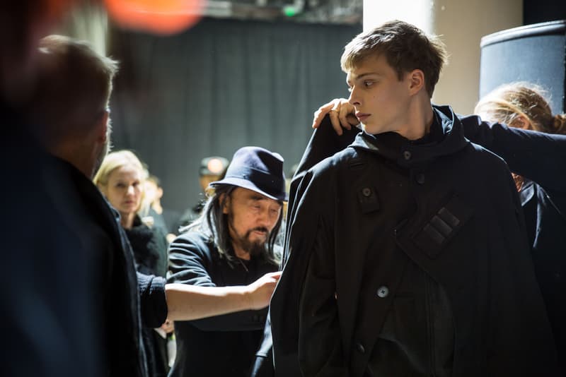 adidas Y-3 2017 Fall/Winter Collection Backstage Look