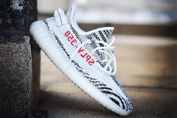 when did the zebra yeezys come out