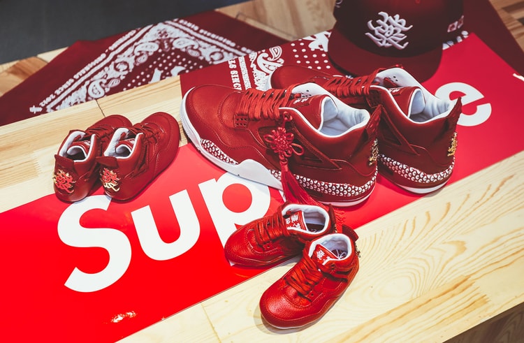 The Remade and 400ml Unveil the Custom Air Jordan 4 "Chinese New Year"