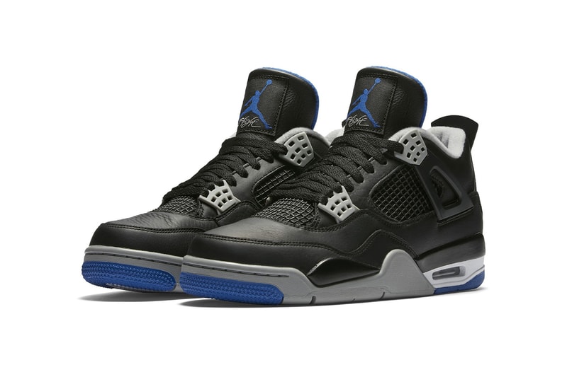 Air Jordan 4 Black Game Royal