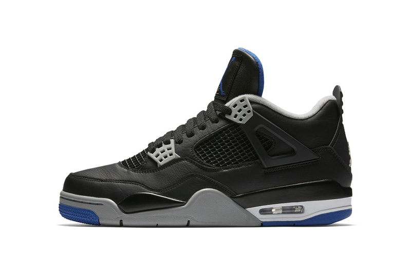Air Jordan 4 Black Game Royal