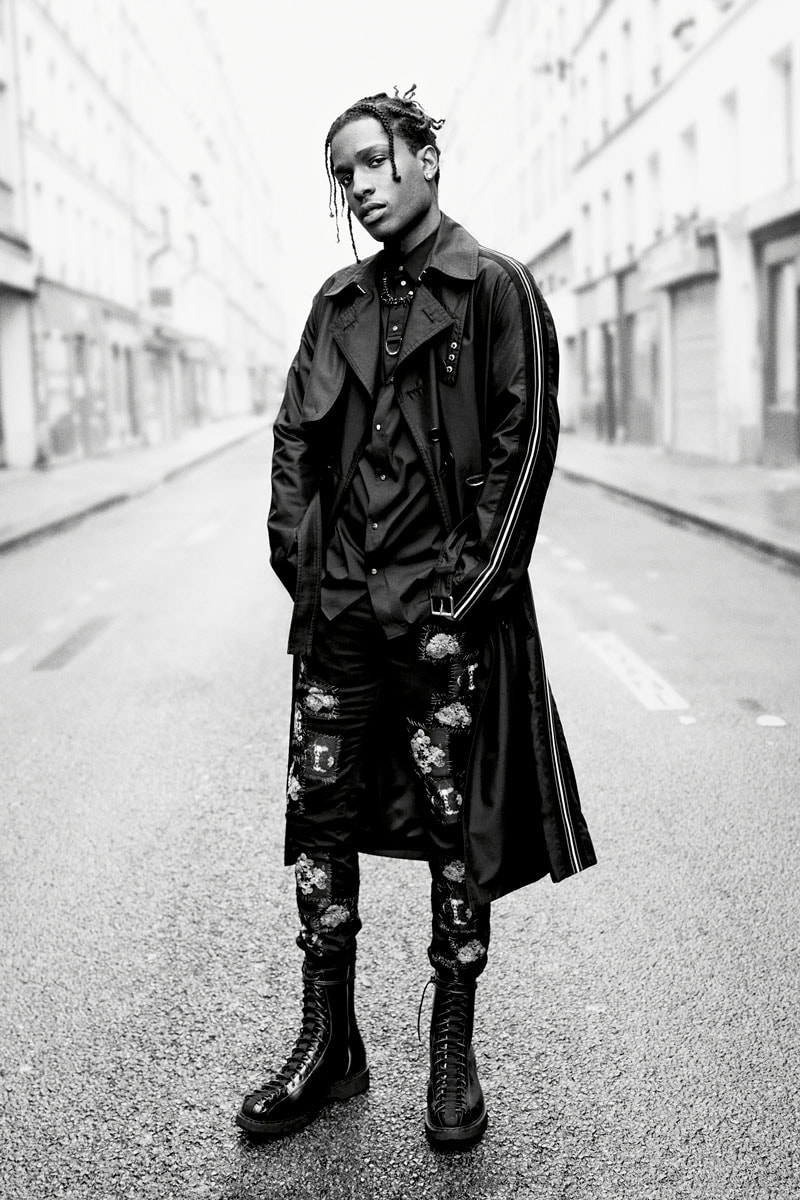 ASAP Rocky Dior 2017 Summer Campaign