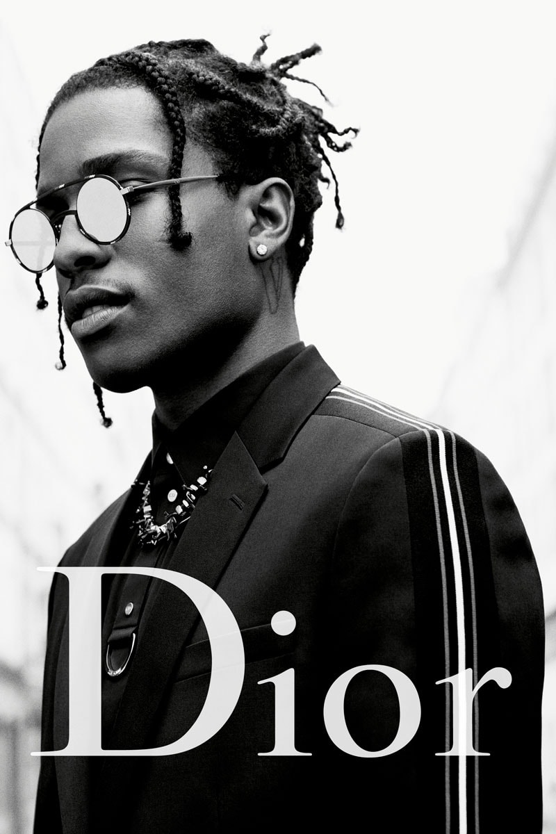 ASAP Rocky Dior 2017 Summer Campaign