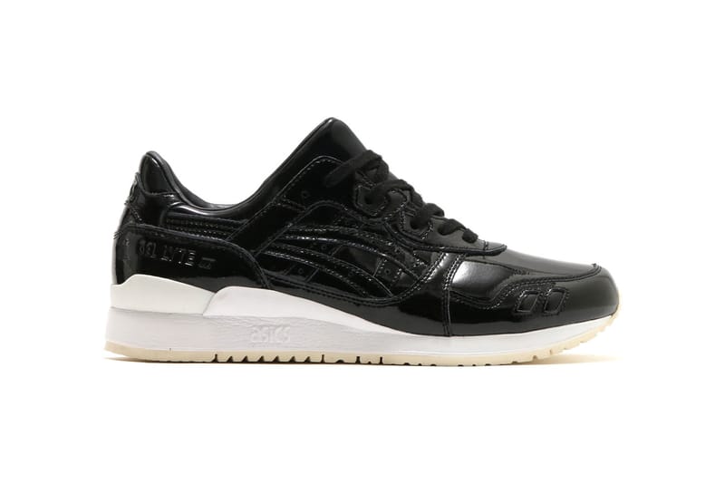 ASICS Covers the GEL-Lyte III in Black Patent Leather