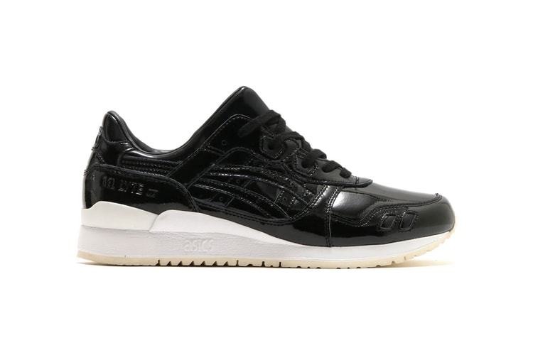 ASICS Covers the GEL-Lyte III in Black Patent Leather