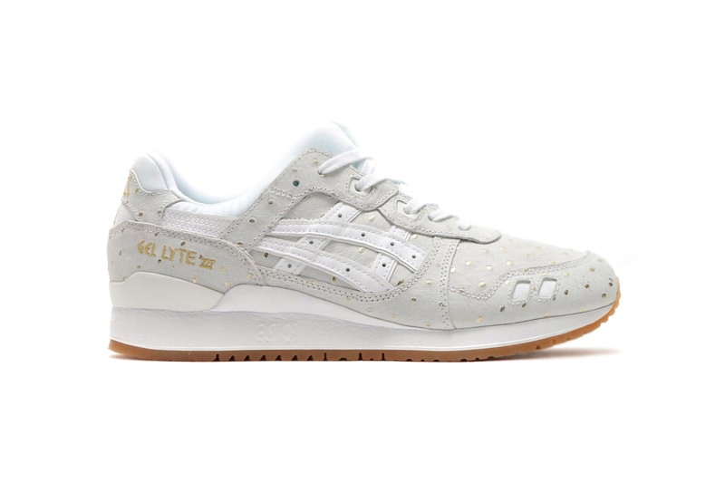 ASICS GEL Lyte III V Metallic Gold Ostrich
