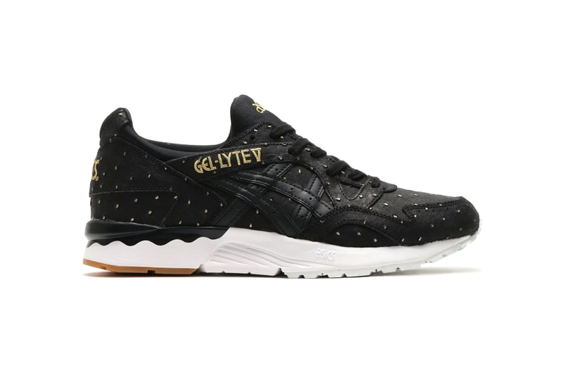 ASICS GEL Lyte III V Metallic Gold Ostrich