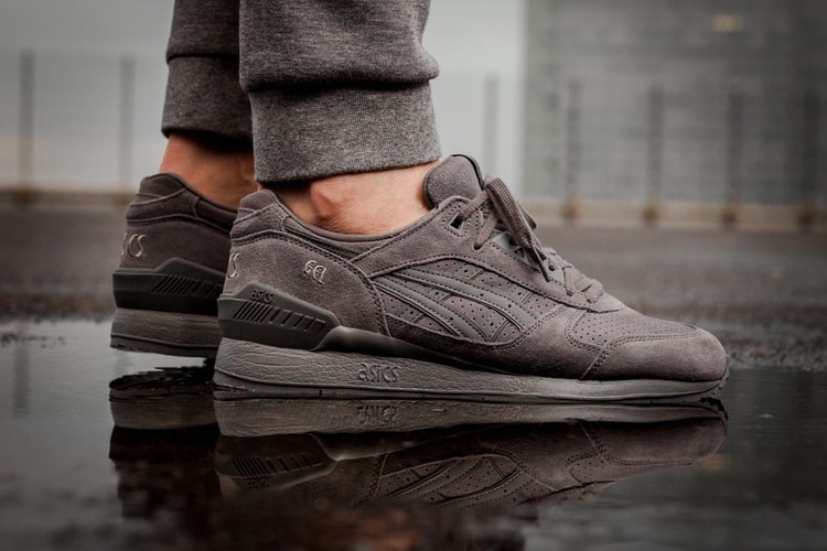 ASICS Drops a Monochromatic "Carbon" GEL-Respector