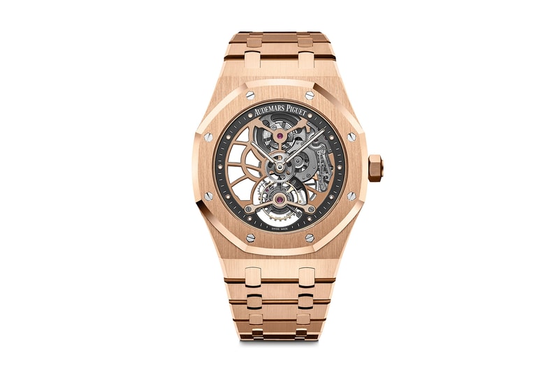 Audemars Piguet Royal Oak Tourbillon Extra Thin Openworked Pink Gold Steel