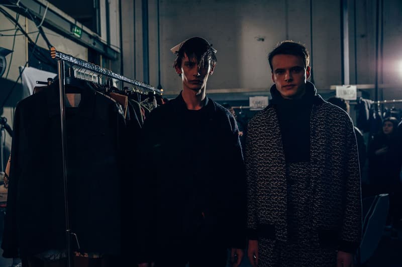 Backstage at White Mountaineering's 2017 Fall/Winter Show