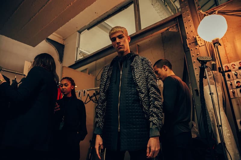 Backstage at White Mountaineering's 2017 Fall/Winter Show