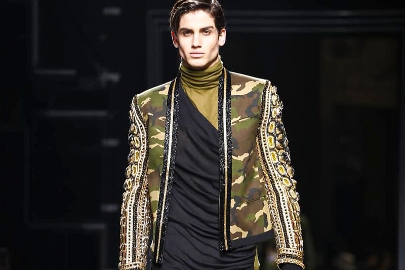The Balmain Army Goes Glam Rock for 2017 Fall/Winter
