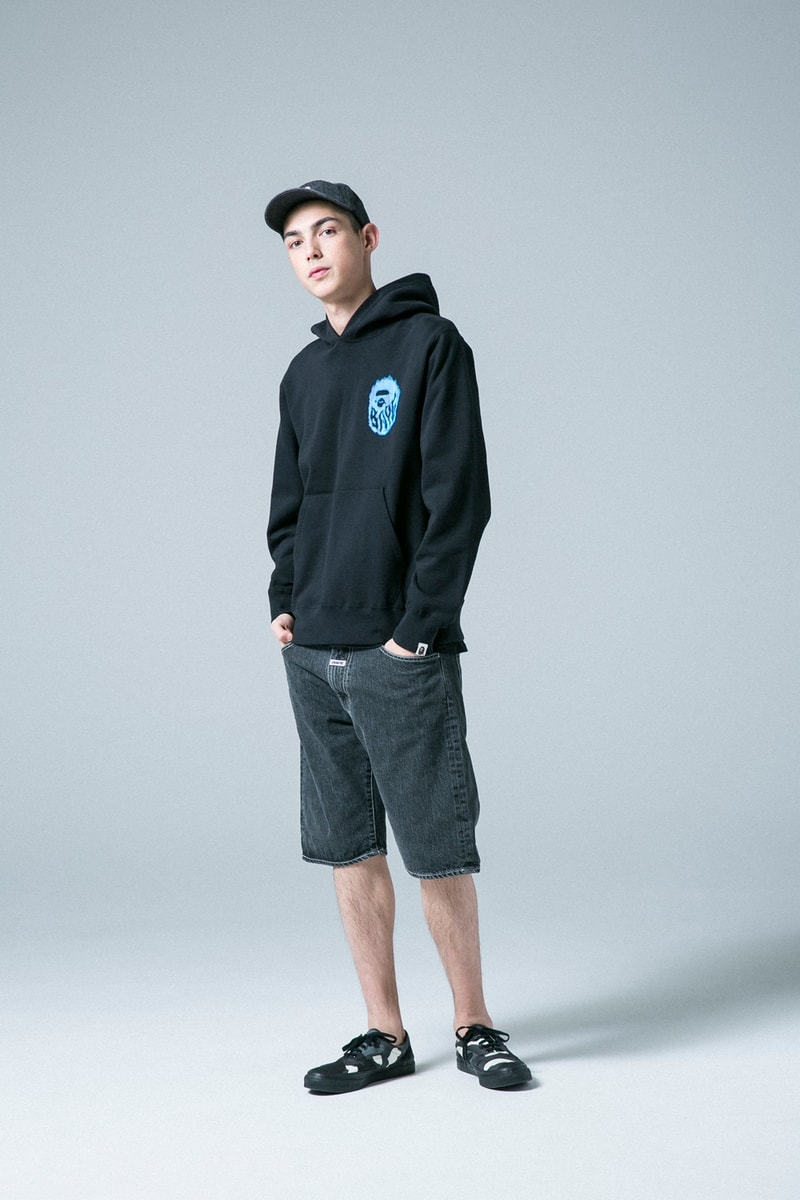 BAPE A Bathing Ape Spring Summer Tiger Camo Hoodie