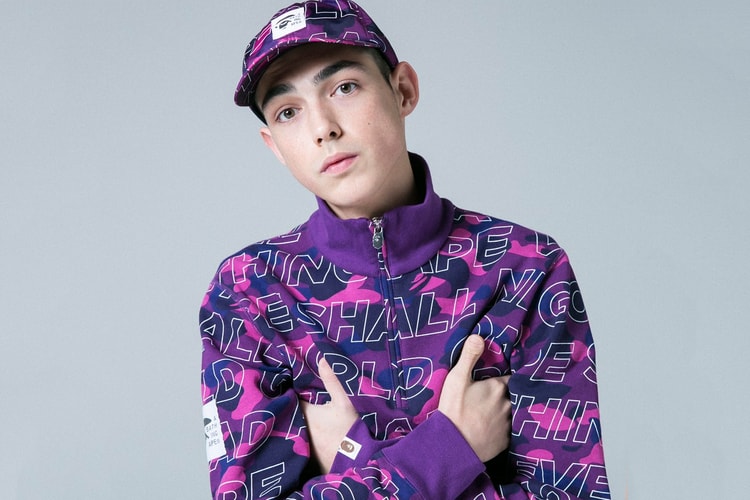 BAPE Combines Camo and Text for Its Latest Collection