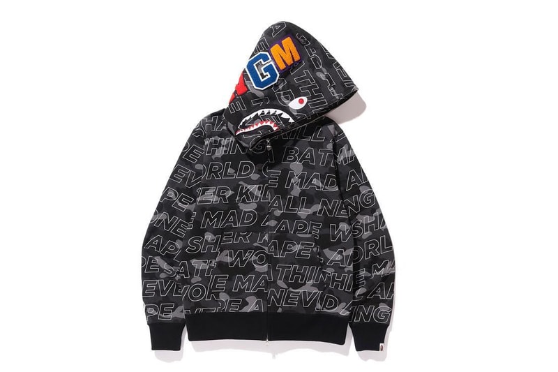BAPE Combines Camo and Text for Latest Collection A Bathing Ape 2017 Spring Summer APE head