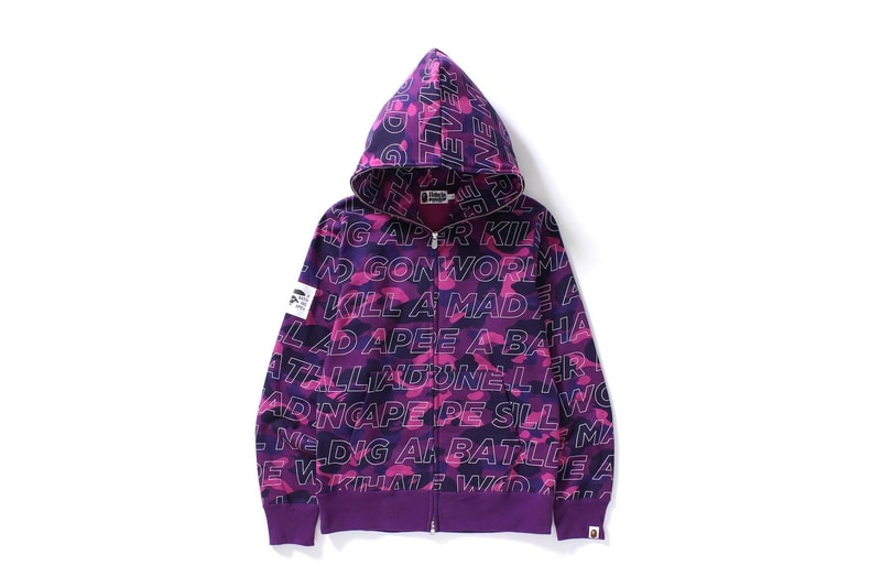 BAPE Combines Camo and Text for Latest Collection A Bathing Ape 2017 Spring Summer APE head