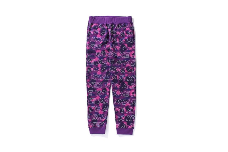BAPE Combines Camo and Text for Latest Collection A Bathing Ape 2017 Spring Summer APE head