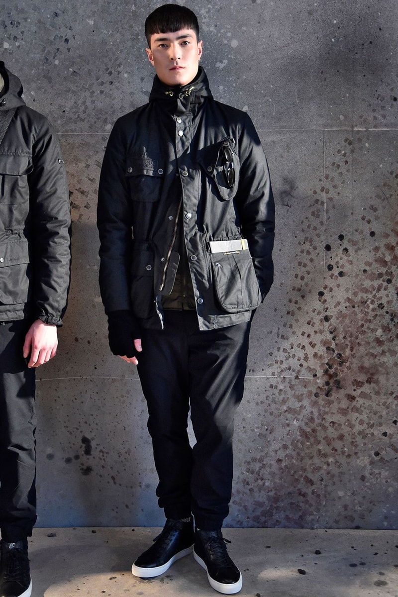 Barbour International Robert Montgomery London Fashion Week Men's 2017
