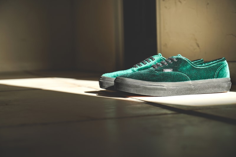 BILLY'S TOKYO Velvet Green Vans Authentic