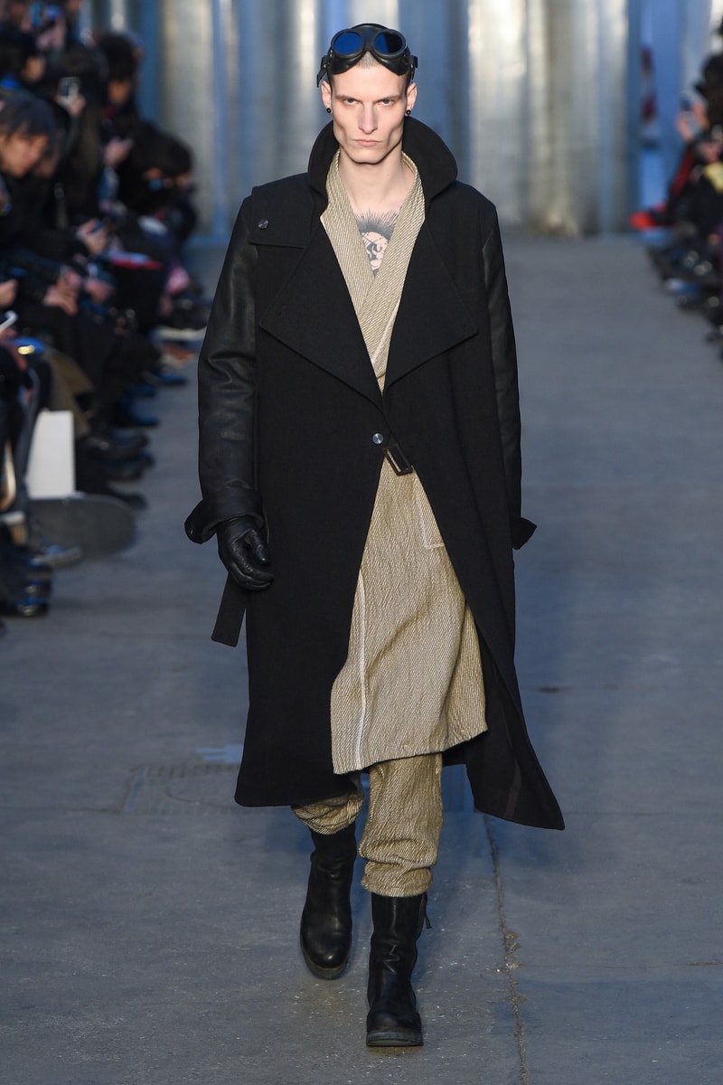 Boris Bidjan Saberi 2017 Fall Winter Paris Fashion Week