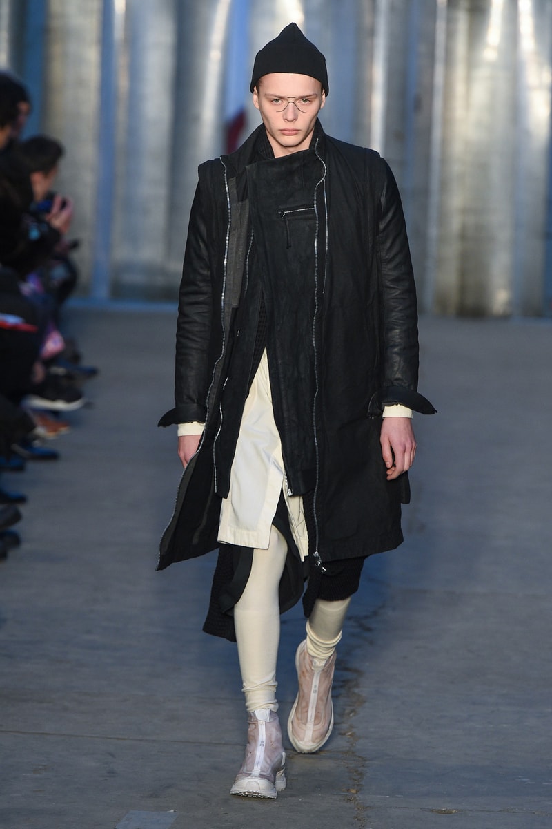 Boris Bidjan Saberi 2017 Fall Winter Paris Fashion Week