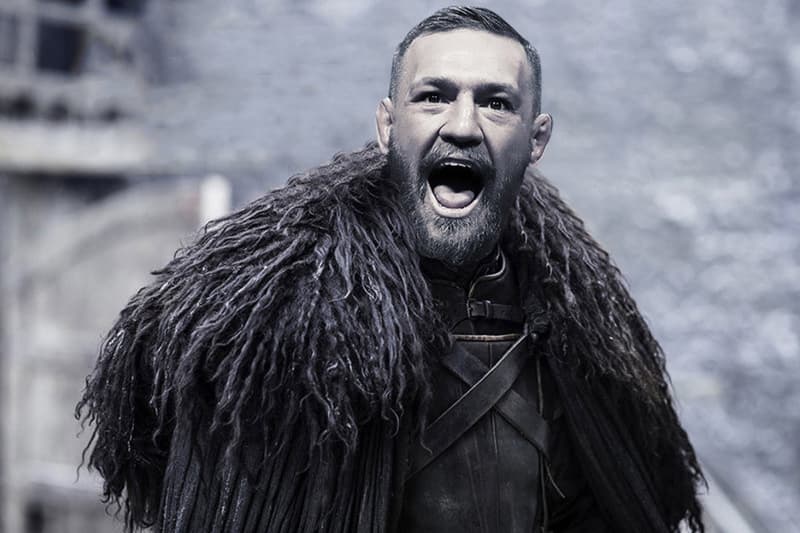 conor mcgregor game of thrones jon snow got hbo fighter ufc mma face scream tv acting movies