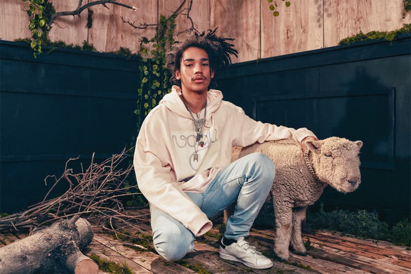 Des Milliards 2017 Spring/Summer Collection Lookbook Luka Sabbat and Baby Sheep