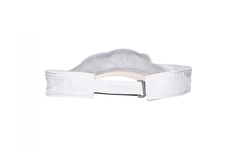 Dime Spring Summer 2017 Visor Hat White Blue Colorway