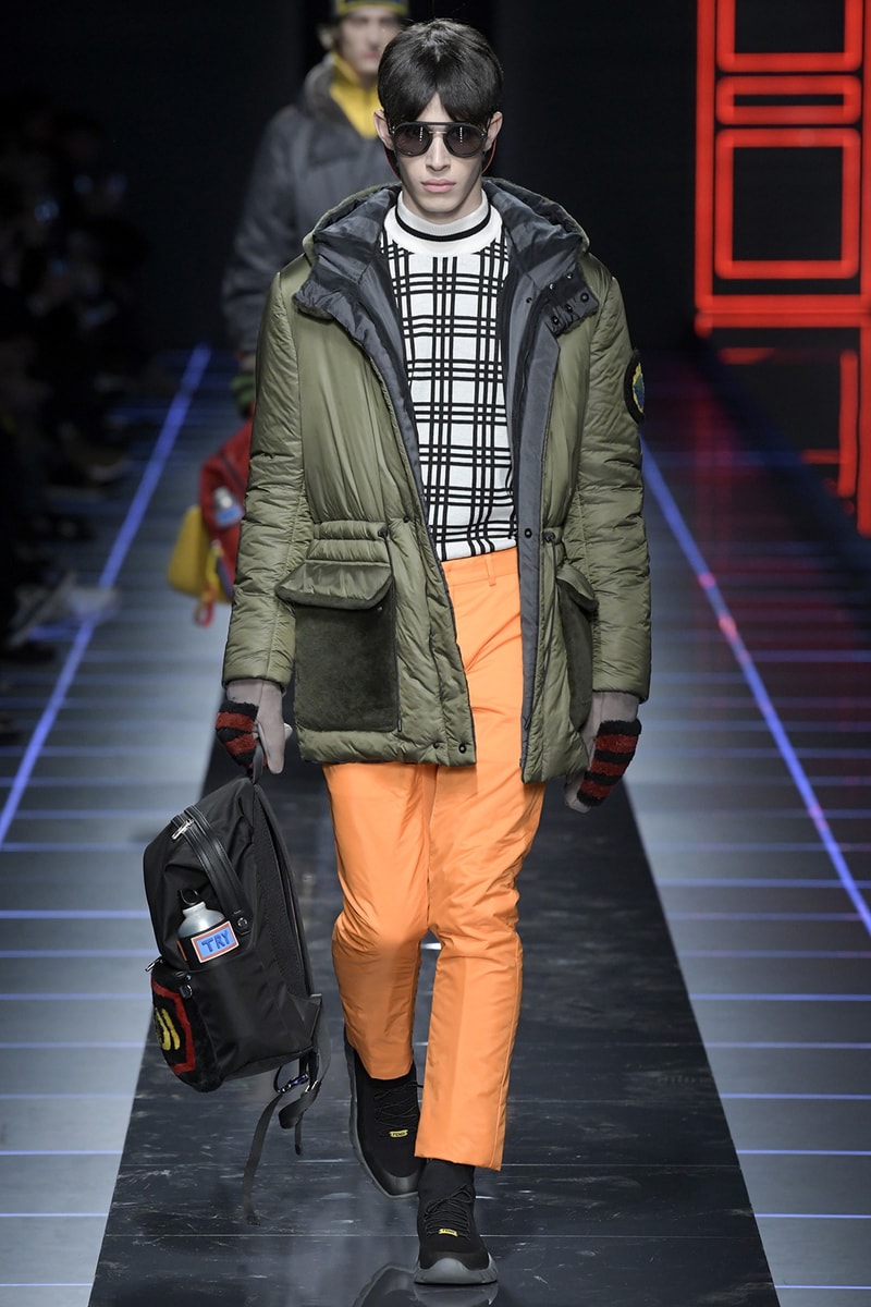 Fendi 2017 Fall Winter Menswear Collection