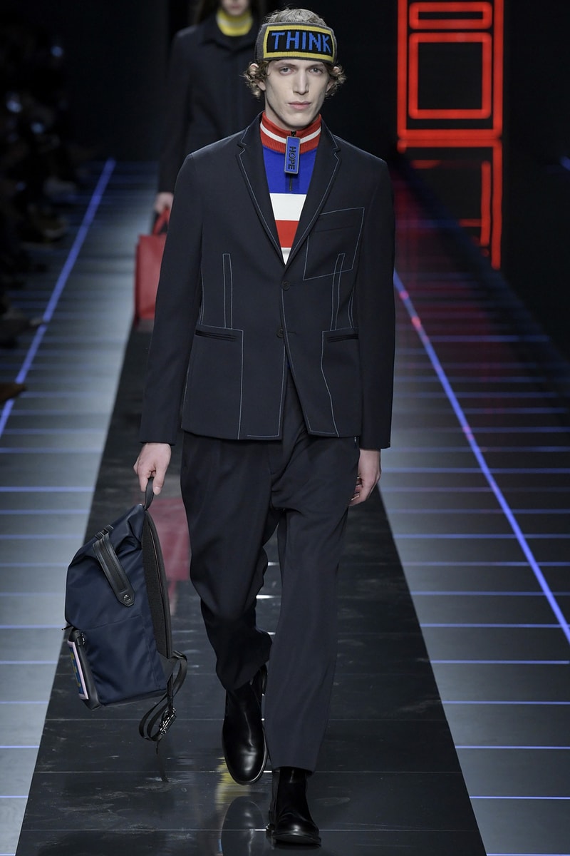 Fendi 2017 Fall Winter Menswear Collection