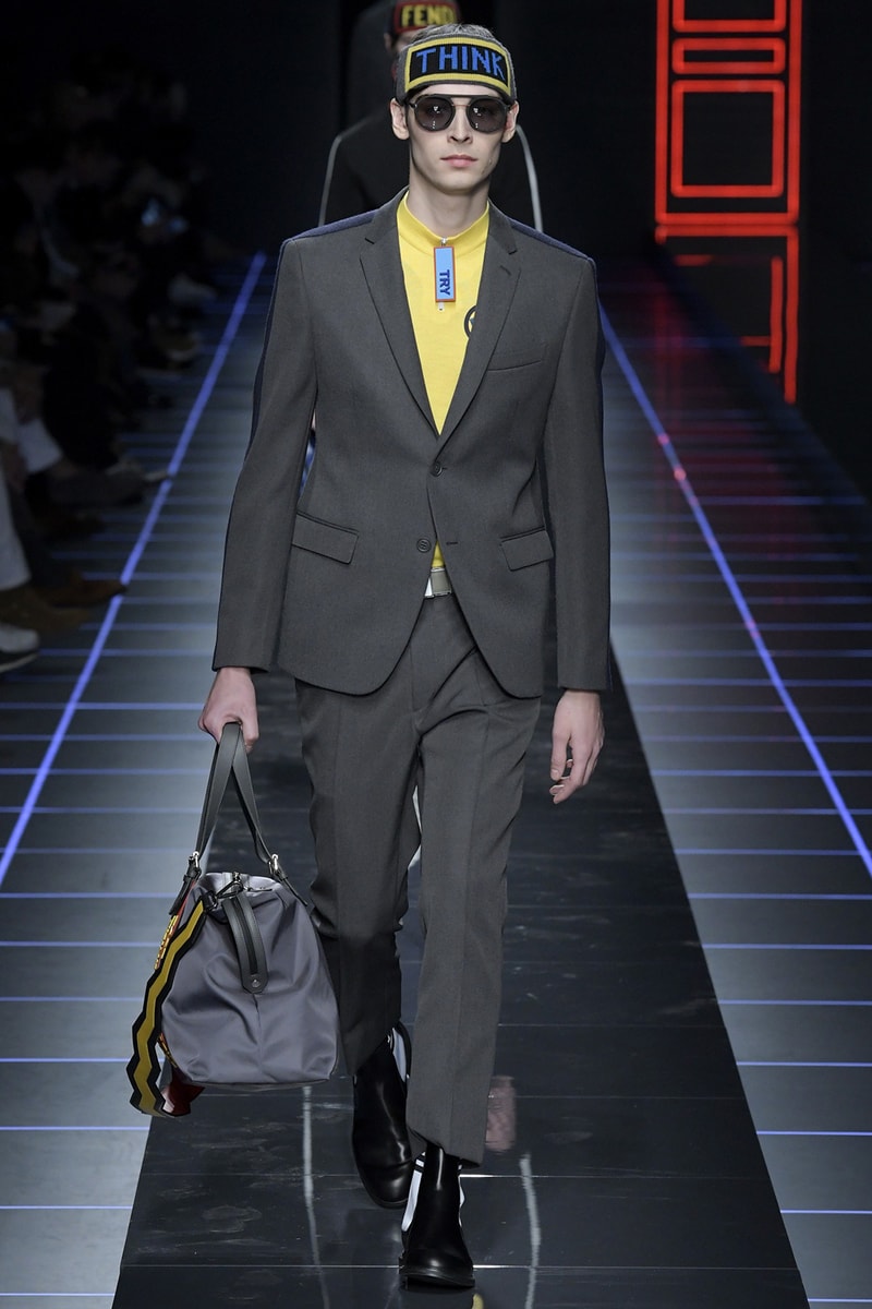 Fendi 2017 Fall Winter Menswear Collection