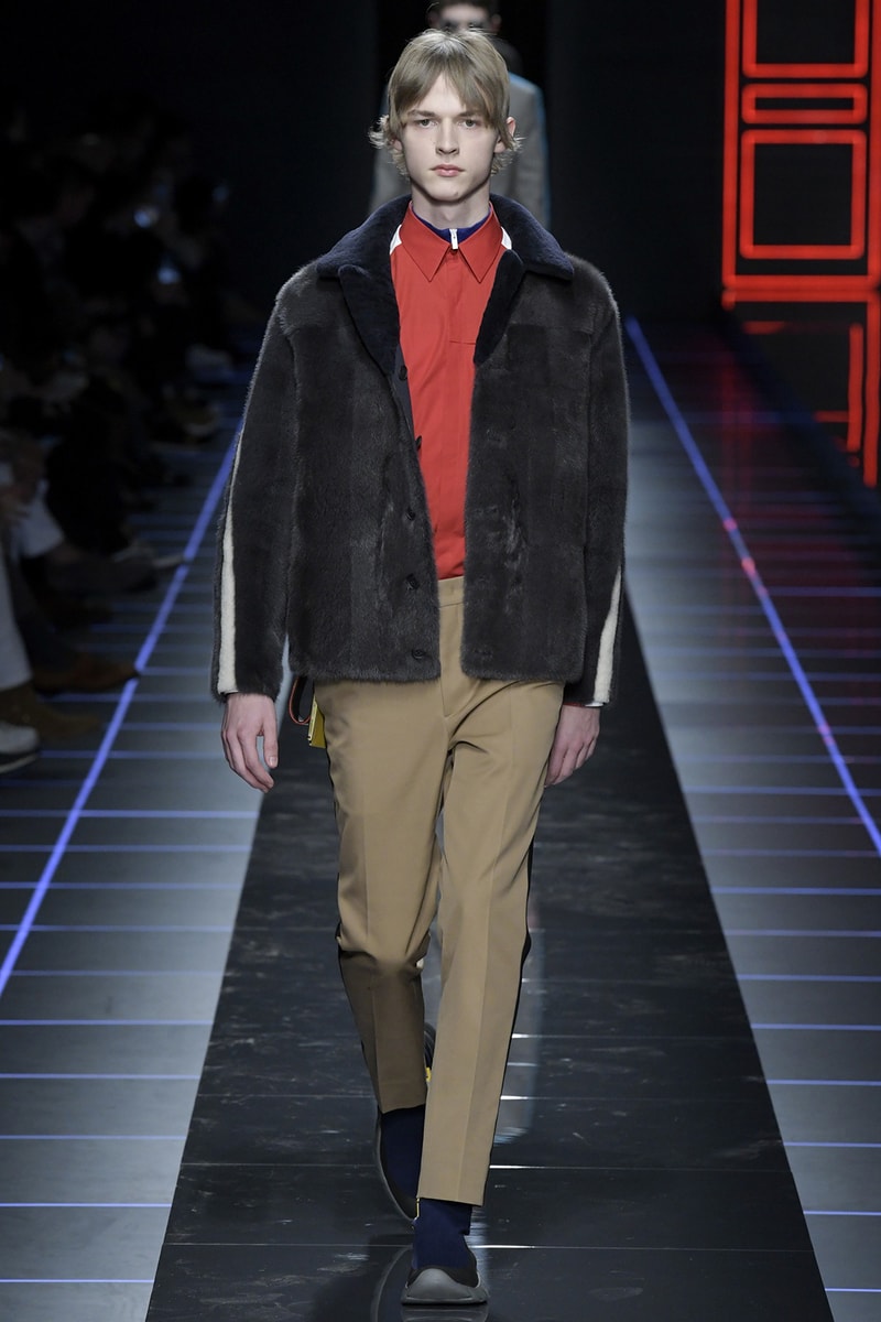 Fendi 2017 Fall Winter Menswear Collection