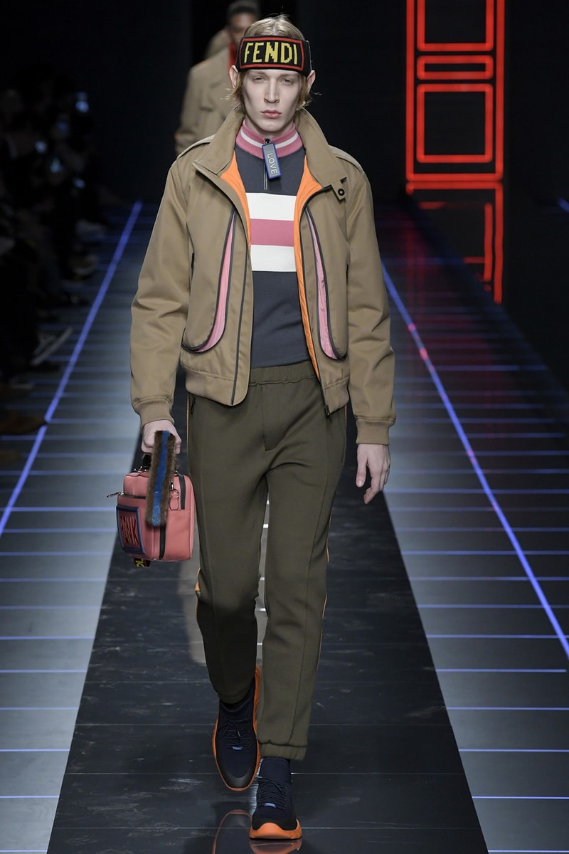 Fendi 2017 Fall Winter Menswear Collection
