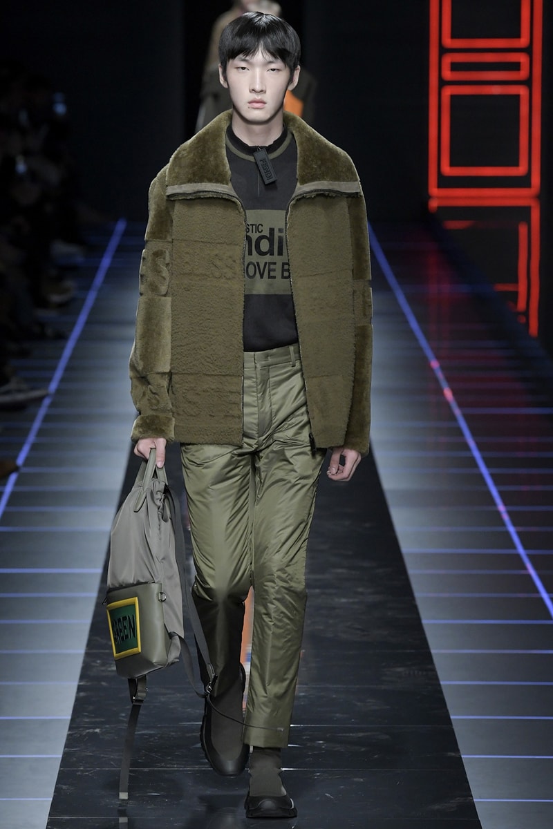 Fendi 2017 Fall Winter Menswear Collection
