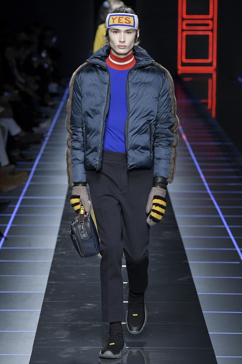 Fendi 2017 Fall Winter Menswear Collection
