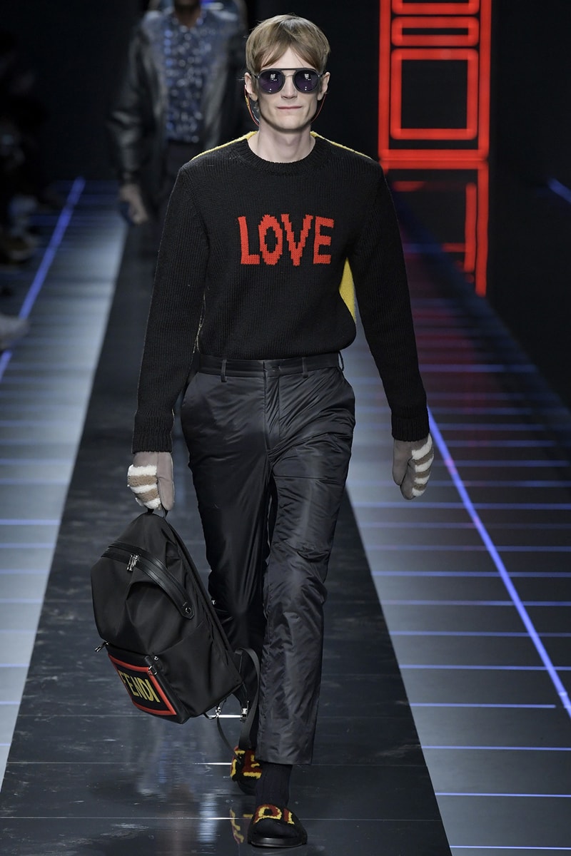 Fendi 2017 Fall Winter Menswear Collection