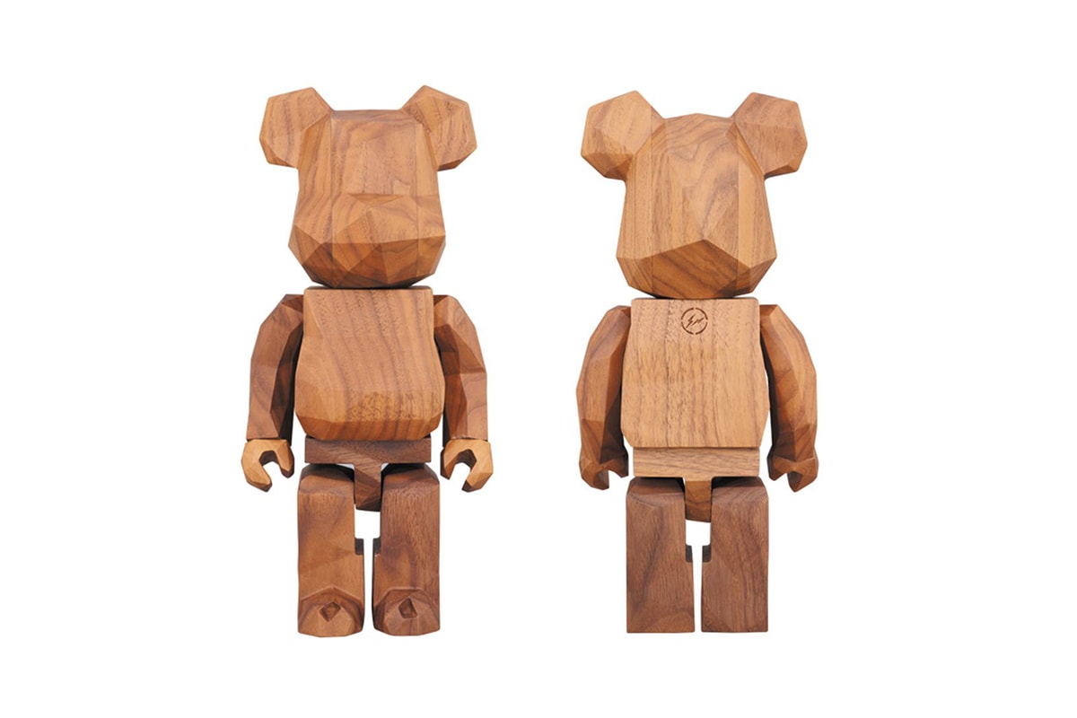 fragment design Medicom Toy Hand Carved Bearbricks