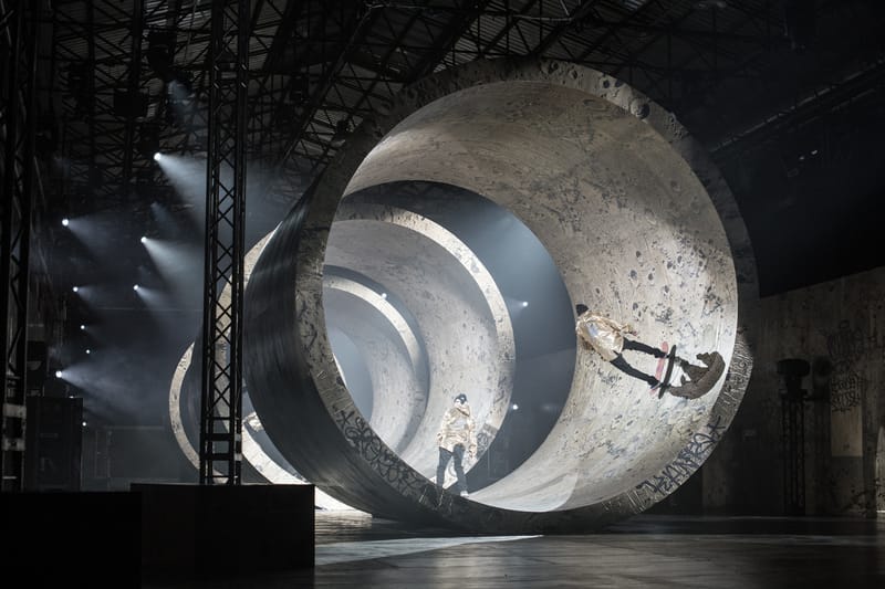 Golden Goose Deluxe Brand's Pitti Uomo Presentation Mixed Skater and Astronaut Personalities