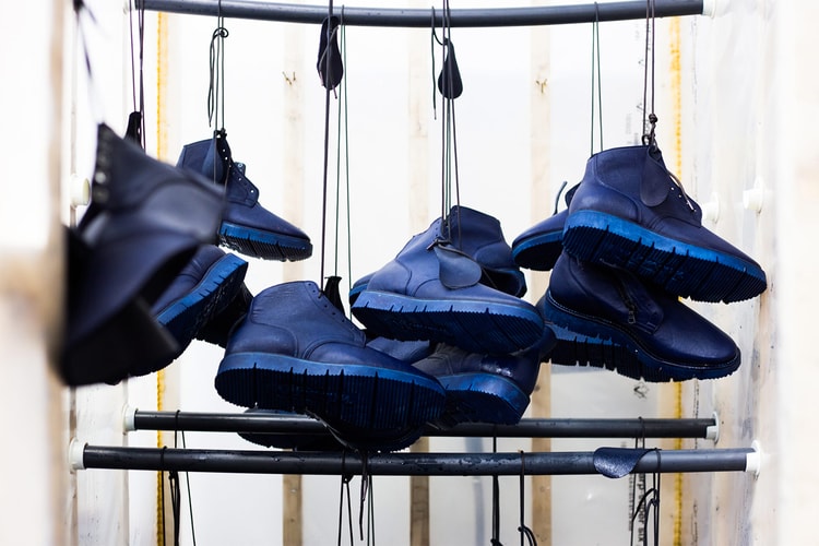 Viberg & HAVEN Release Overdyed Indigo & Black Service Boots