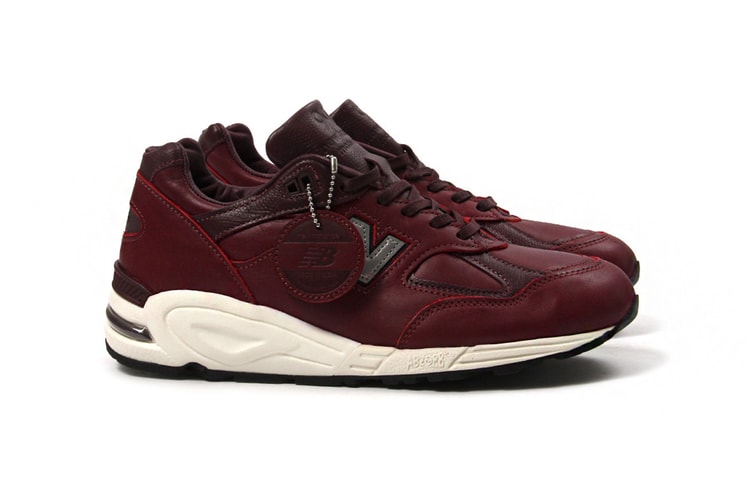 New Balance Covers the 990v2 in Burgundy Horween Leather